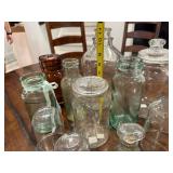 Vintage Glass Jar and Cloche Collection - 10 Pieces Vintage Glass Jar and Cloche Collection - 10 Pieces