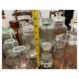Vintage Glass Jar and Cloche Collection - 10 Pieces Vintage Glass Jar and Cloche Collection - 10 Pieces