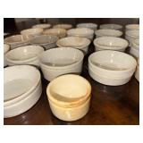Lot of Antique English Ironstone Bowls - Rustic Decor Collection Lot of Antique English Ironstone Bowls - Rustic Decor Collection