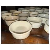 Lot of Antique English Ironstone Bowls - Rustic Decor Collection Lot of Antique English Ironstone Bowls - Rustic Decor Collection