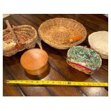 Vintage Rustic Basket Collection - Assorted Styles & Sizes Vintage Rustic Basket Collection - Assorted Styles & Sizes