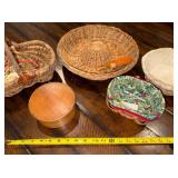 Vintage Rustic Basket Collection - Assorted Styles & Sizes Vintage Rustic Basket Collection - Assorted Styles & Sizes