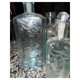 Lot of Vintage French and English Glass Bottles - Boots Chemist & More Lot of Vintage French and English Glass Bottles - Boots Chemist & More