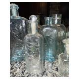 Lot of Vintage French and English Glass Bottles - Boots Chemist & More Lot of Vintage French and English Glass Bottles - Boots Chemist & More
