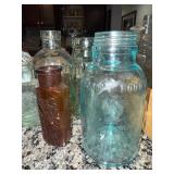 Lot of Vintage French and English Glass Bottles - Boots Chemist & More Lot of Vintage French and English Glass Bottles - Boots Chemist & More