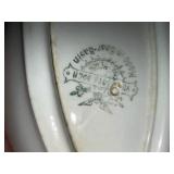 Vintage White Ironstone Dinnerware and Creamer Collection Vintage White Ironstone Dinnerware and Creamer Collection