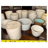 Mixed Lot of Vintage English Ironstone and Ceramic Pots and Bowls Mixed Lot of Vintage English Ironstone and Ceramic Pots and Bowls