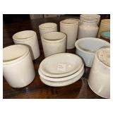 Mixed Lot of Vintage English Ironstone and Ceramic Pots and Bowls Mixed Lot of Vintage English Ironstone and Ceramic Pots and Bowls