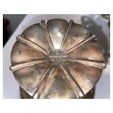 Vintage Silver & Brass Tableware Collection with Glass Dome Vintage Silver & Brass Tableware Collection with Glass Dome