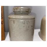 Antique English Stoneware & Ceramic Jar Collection - Set of 5 Rustic Containers Antique English Stoneware & Ceramic Jar Collection - Set of 5 Rustic Containers