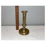 Vintage French Brass Candlestick Holder with Elegant Design Vintage French Brass Candlestick Holder with Elegant Design