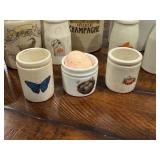 Lot of 14 Assorted Vintage Decorative Pottery Jars & Pots Lot of 14 Assorted Vintage Decorative Pottery Jars & Pots