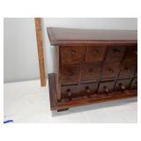 Vintage Wooden Apothecary Cabinet with Multiple Drawers Vintage Wooden Apothecary Cabinet with Multiple Drawers