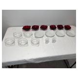 Mixed Lot of Apilco Porcelain and Glassware - Bowls, Dishes & Stands Mixed Lot of Apilco Porcelain and Glassware - Bowls, Dishes & Stands