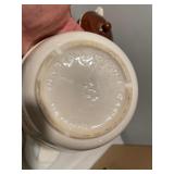 French and English Ironstone Ceramic and Porcelain Kitchenware Lot with St. Uze and Ridgway Marked Piece French and English Ironstone Ceramic and Porcelain Kitchenware Lot with St. Uze and Ridgway Marked Piece