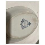 French and English Ironstone Ceramic and Porcelain Kitchenware Lot with St. Uze and Ridgway Marked Piece French and English Ironstone Ceramic and Porcelain Kitchenware Lot with St. Uze and Ridgway Marked Piece
