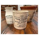 Antique English Advertising Pots Collection: Blanchflower, Frank Cooper Antique English Advertising Pots Collection: Blanchflower, Frank Cooper