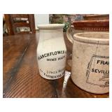 Antique English Advertising Pots Collection: Blanchflower, Frank Cooper Antique English Advertising Pots Collection: Blanchflower, Frank Cooper