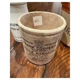 Antique English Advertising Pots Collection: Blanchflower, Frank Cooper Antique English Advertising Pots Collection: Blanchflower, Frank Cooper