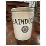 Raew Antique French Félix Potin Saindoux Advertising Pot Raew Antique French Félix Potin Saindoux Advertising Pot