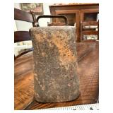 Antique Rustic Metal Cowbell with Handle Antique Rustic Metal Cowbell with Handle