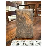 Antique Rustic Metal Cowbell with Handle Antique Rustic Metal Cowbell with Handle