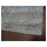 6 ft x 4 ft Tan Shag Area Rug... 6 ft x 4 ft Tan Shag Area Rug...