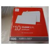 Office Depot 500 ct #10 Clean Seal ... Office Depot 500 ct #10 Clean Seal ...