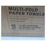 Case of 16 packs 1 ply White Multi-... Case of 16 packs 1 ply White Multi-...