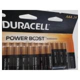 24 Duracell AAA Batteries... 24 Duracell AAA Batteries...