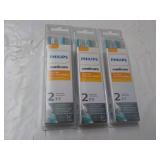 3 Philips Sonicare Brush Heads... 3 Philips Sonicare Brush Heads...