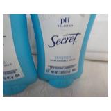 2 Secret Unscented Deodorants... 2 Secret Unscented Deodorants...