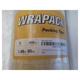6 Rolls Wrapack 480 yards each... 6 Rolls Wrapack 480 yards each...