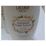 4 Bottles Lacura Oatmeal Body Lotio... 4 Bottles Lacura Oatmeal Body Lotio...