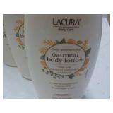 4 Bottles Lacura Oatmeal Body Lotio... 4 Bottles Lacura Oatmeal Body Lotio...