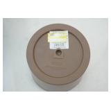 Aesthetic Plastic Containers (6ct) 6"H by 6.3" diameter