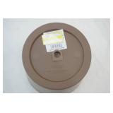 Aesthetic Plastic Containers (5ct) 6"H by 6.3" diameter