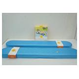(2ct) Foam Floats 45"x7"x2.5" & (1ct) Hammock Pool Float