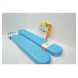 (2ct) Foam Floats 45"x7"x2.5" & (1ct) Hammock Pool Float