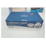 Rainfall Shower Head, Bedtime Care Kit, Gel Hot/Cold Pack, Commode Liners, Mini Ice-Cube Trays