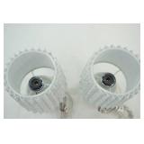 Table Lamp Pair 10.5" tall