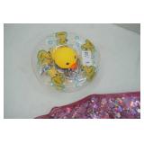 Inflatable Swimming Tubes and Other Toys