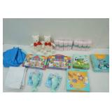 Bubble Blasters, bike decoration kits, inflatables, bath blocks