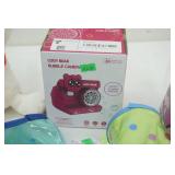 Bubble Camera, Case of Easter Eggs, Lego Kits, Bratz and more