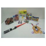Pool Float Hammock, Star Wars Lightsaber, Lego Kit and other Toys