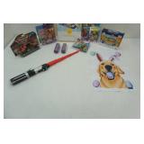 Pool Float Hammock, Star Wars Lightsaber, Lego Kit and other Toys