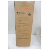 Home Decor Lot: Rug & Floating Shelves