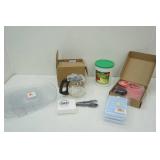 Kitchen Supply Lot: 12 cup coffee pot, silicone bakeware, 5lb electrolyte mix