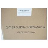 Electric Throw Blanket & 2-Tier Sliding Organizer