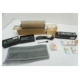 Wine Pour, Lemon Squeezer, Rolling Grill Basket